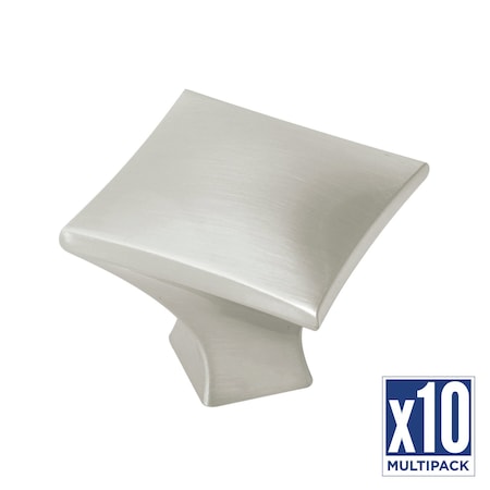 Hickory Hardware Knob 1-1/4 Inch Diameter, 10PK H076014-SN-10B